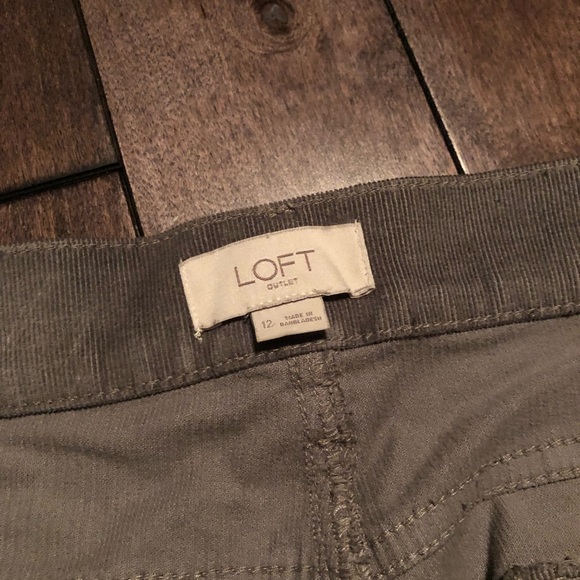 Loft Grey Cords - Picture 2 of 3
